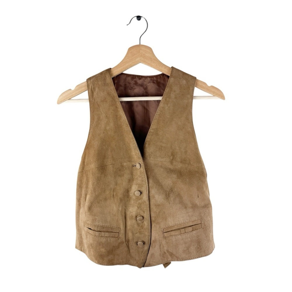 Vintage Suede Leather Vest